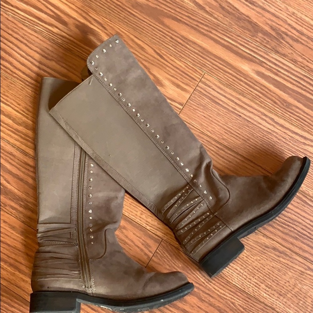 Justice knee high boot